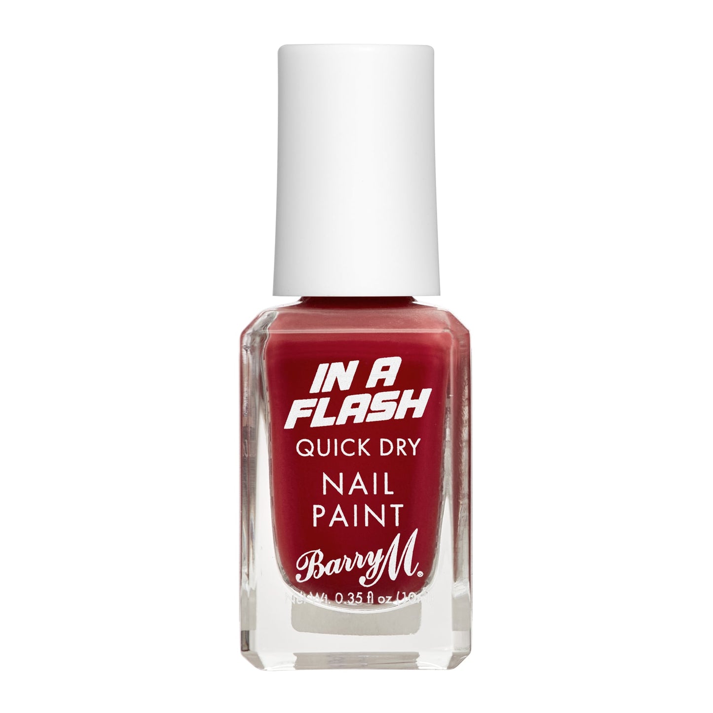 Barry M In A Flash Quick Dry Nail Paint 10ml Red Race|10ml