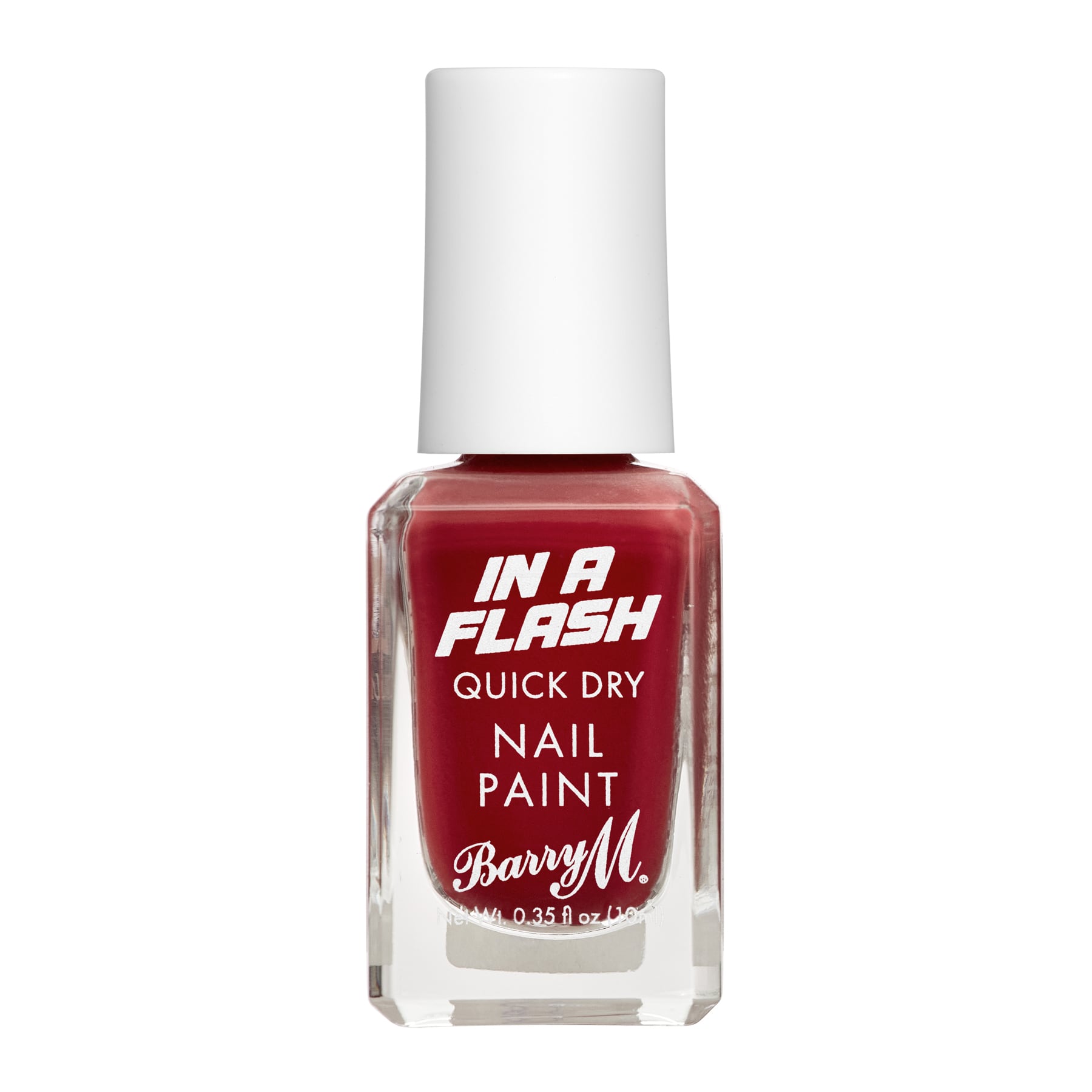 Barry M In A Flash Quick Dry Nail Paint 10ml Red Race|10ml