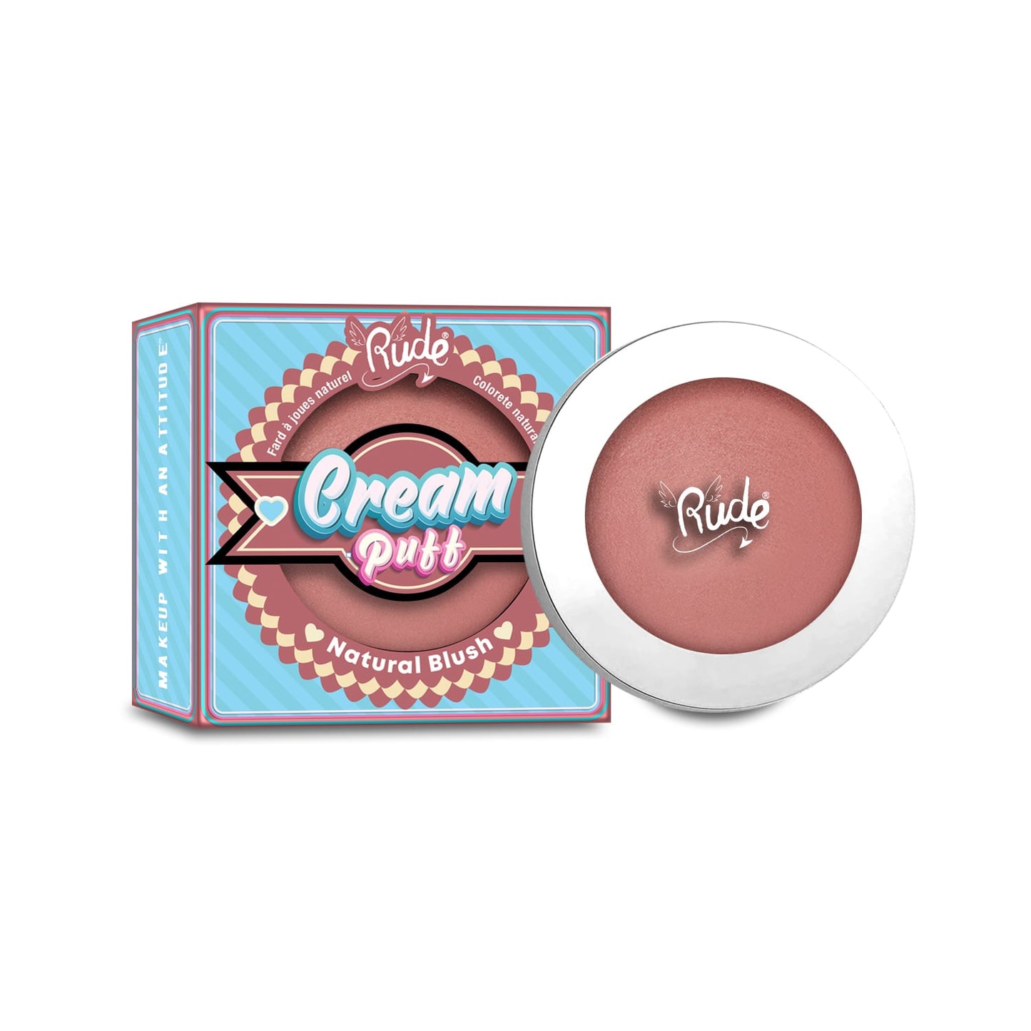 Cream Puff Natural Blush 6g Mochi|6g