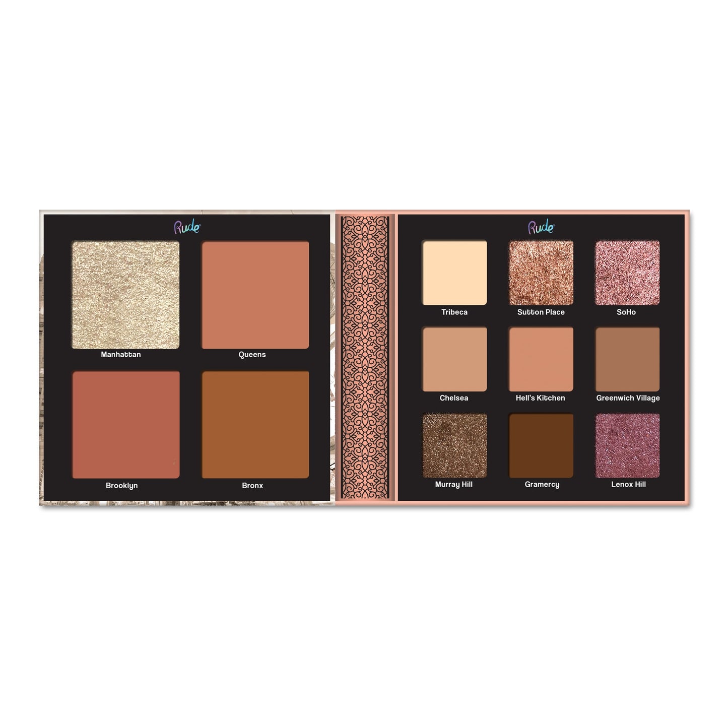 York Face & Eye Palette - 13 shades York|25.3g