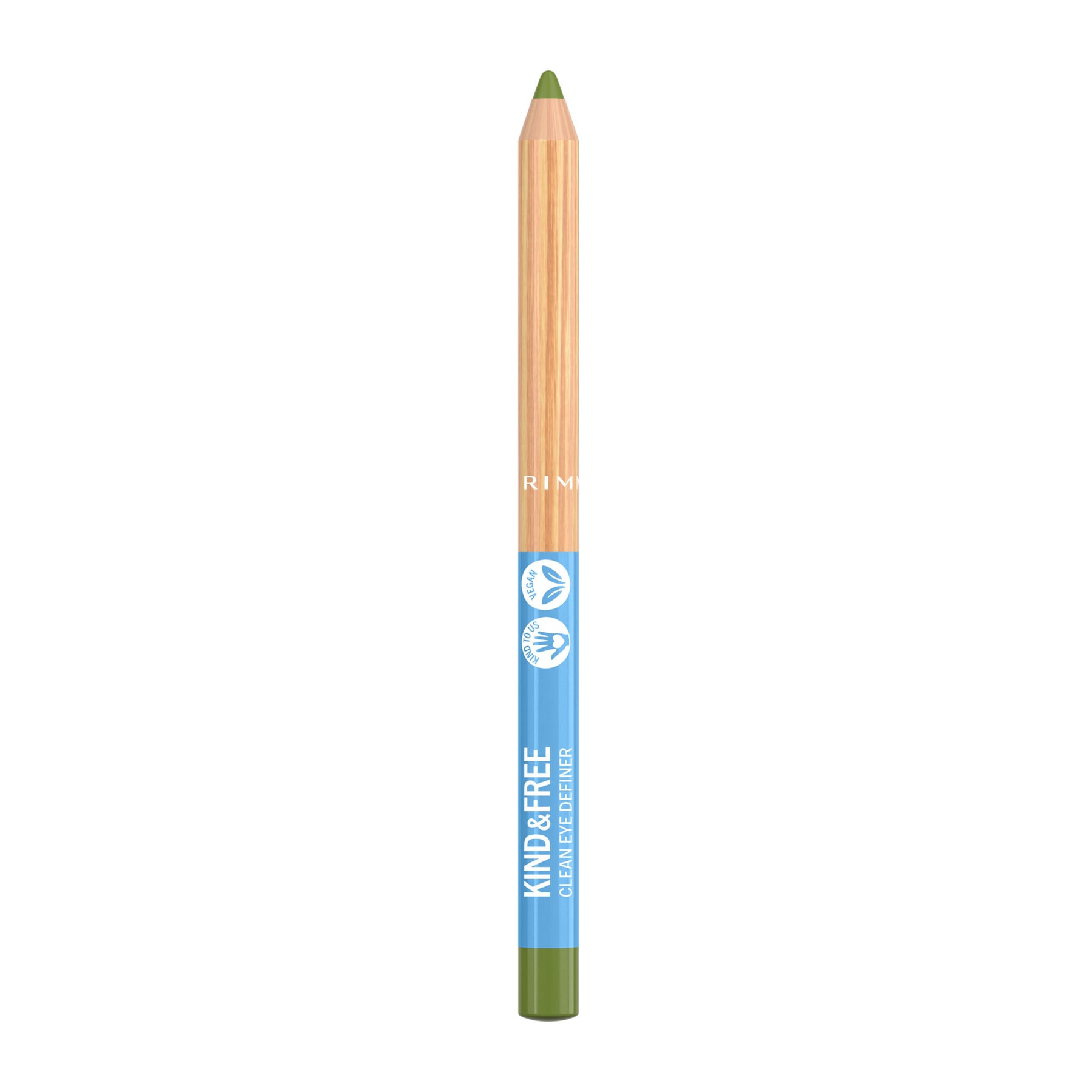 Rimmel Kind & Free Clean Eyeliner Pencil 1.1g 004 Soft Orchard Green|1.1g