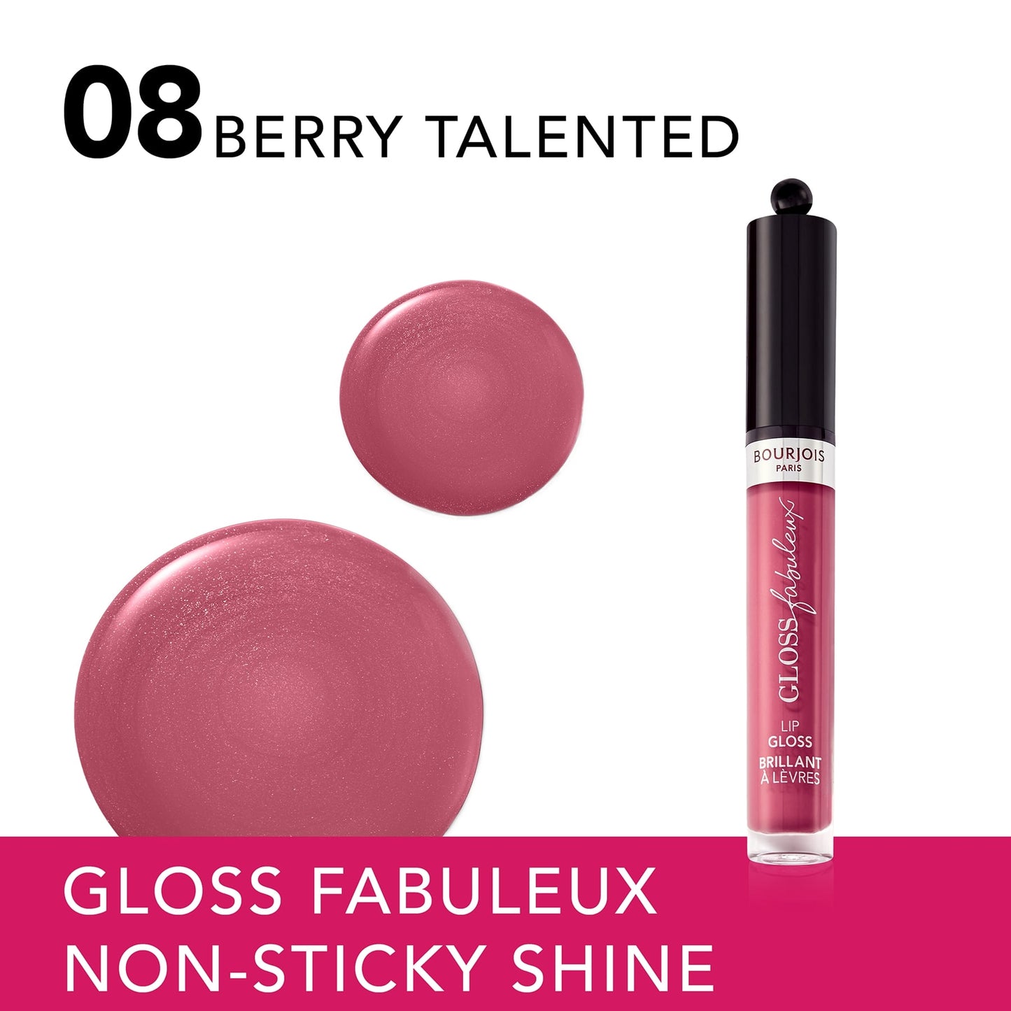 Gloss Fabuleux Lip Gloss 3.5ml Berry Talented|3.5ml