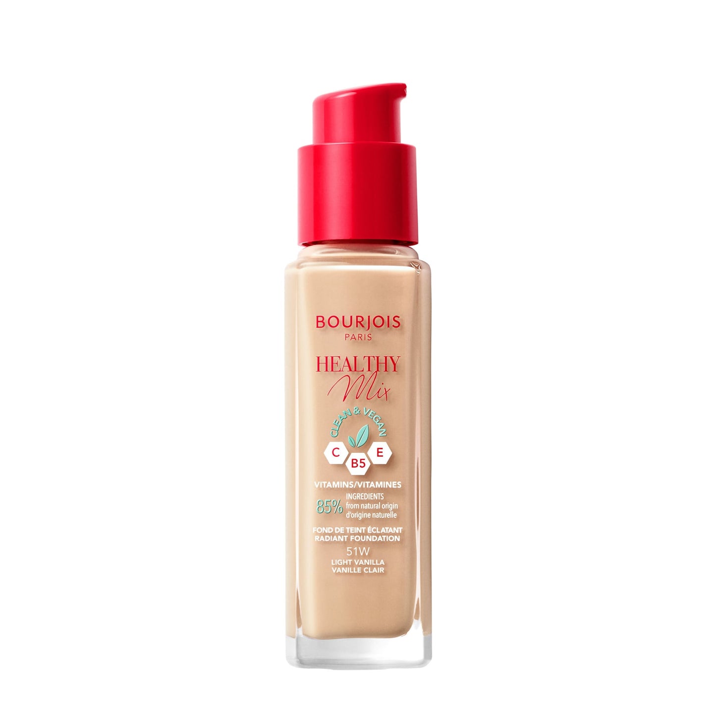 Healthy Mix Clean Foundation 30ml 51W Light Vanilla|30ml