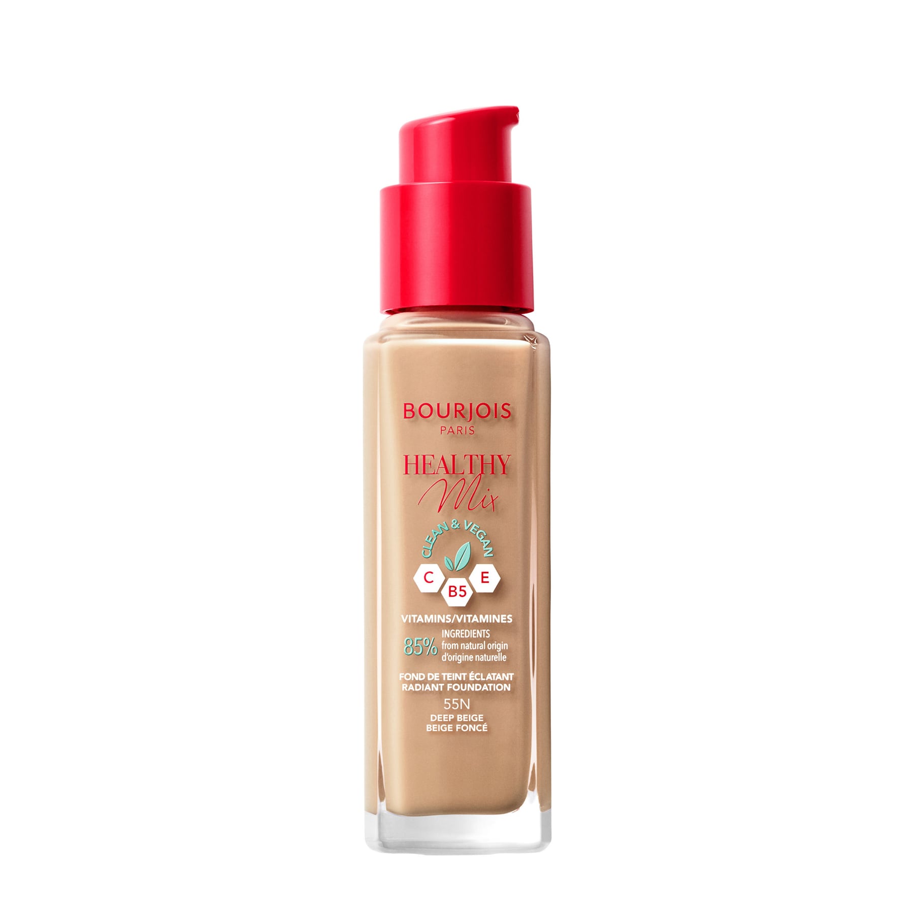 Healthy Mix Clean Foundation 30ml 55N Deep Beige|30ml