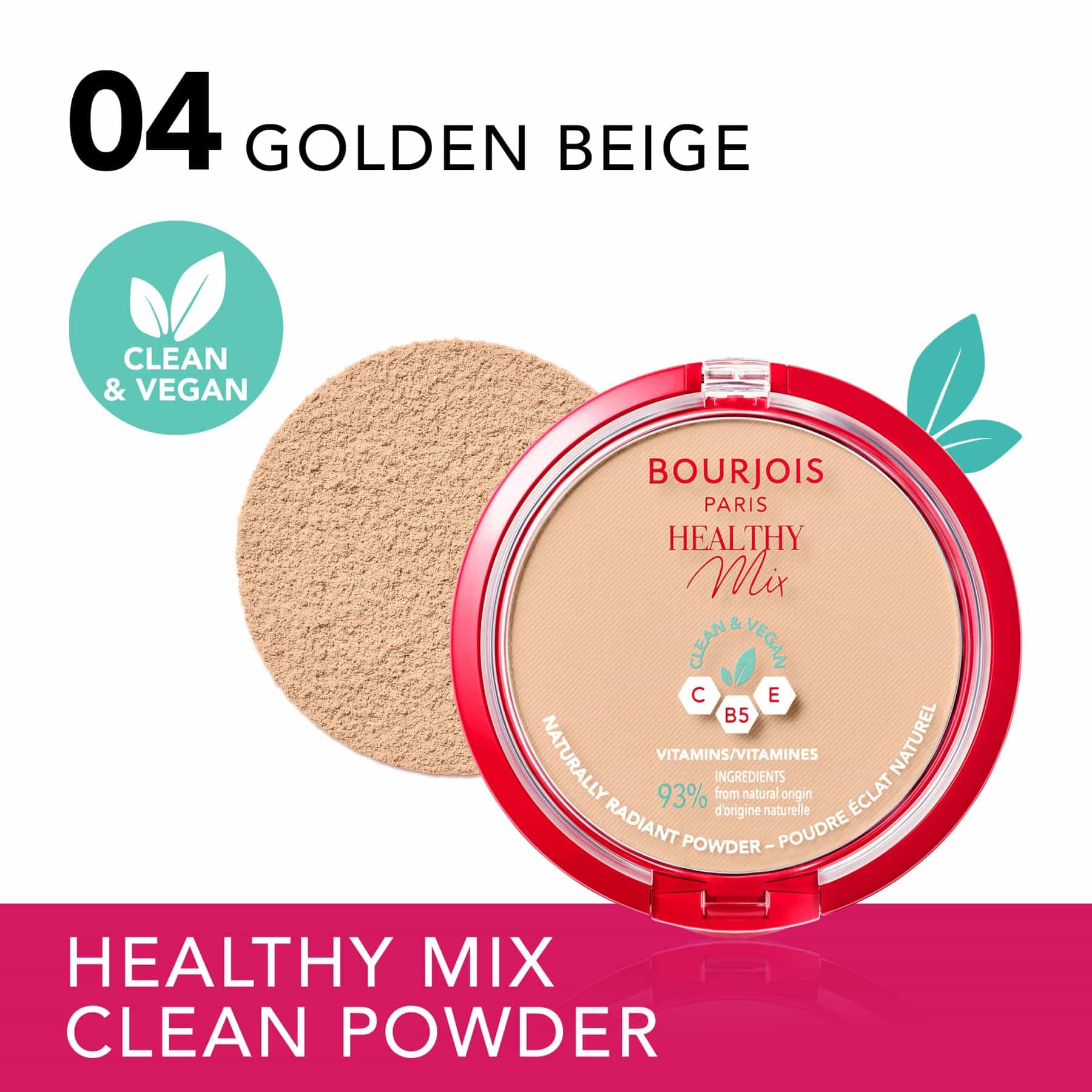 Healthy Mix Clean Powder 10g  04 Golden Beige|10g