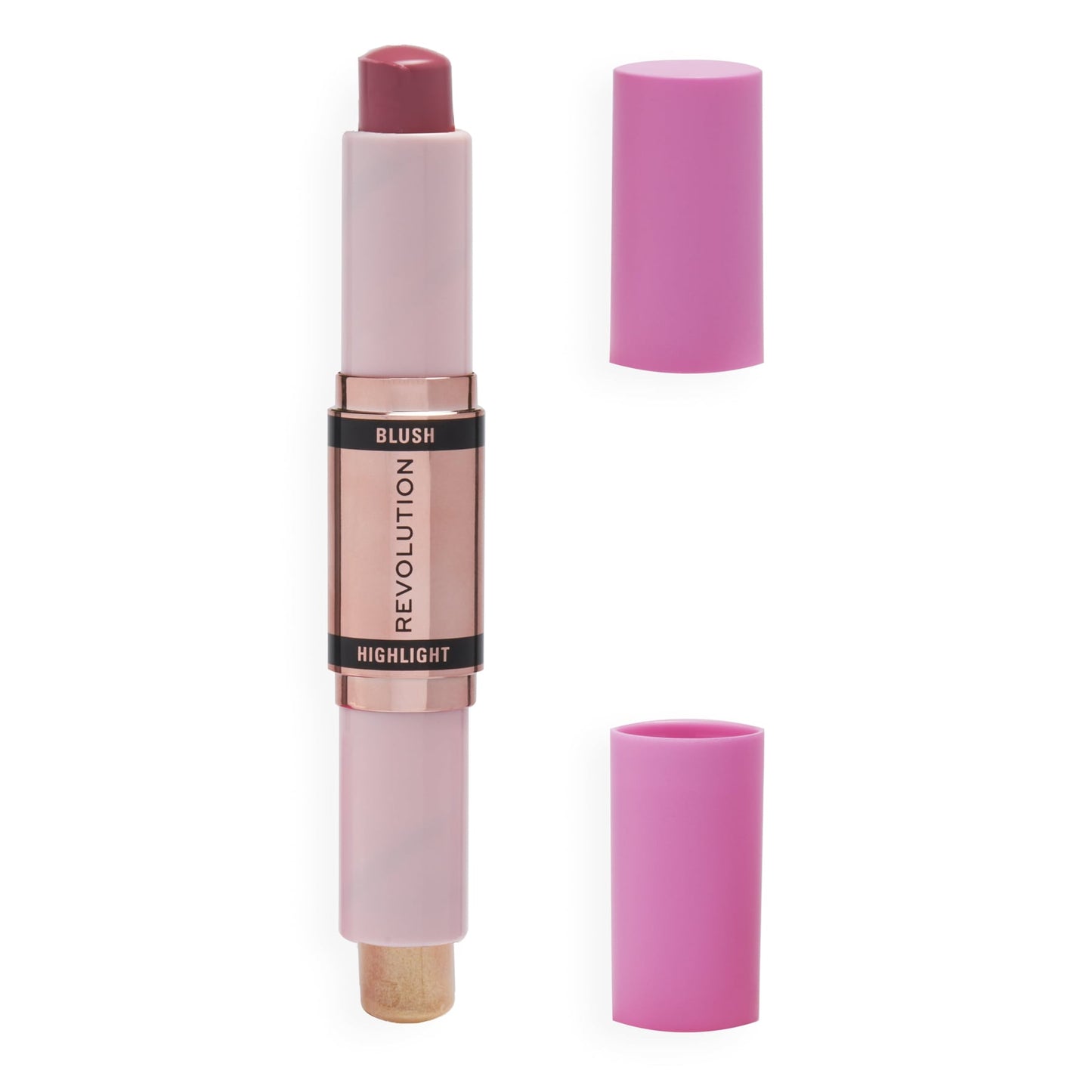 Revolution Blush & Highlight Stick Mauve Glow|8.6g