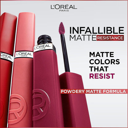 Infallible Matte Resistance Liquid Lipstick 5ml Spill the Tea|5ml