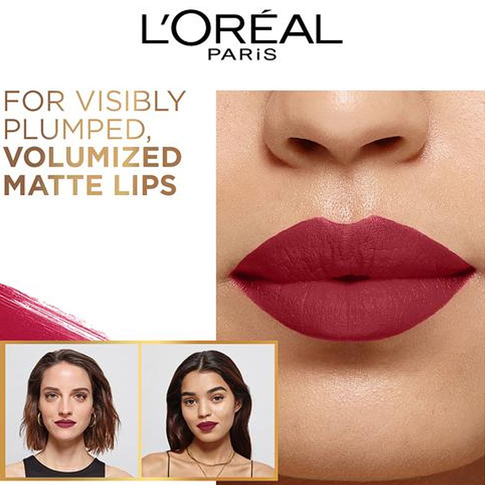 L'Oreal Paris Color Riche Intense Volume Matte Lipstick 1.8g La Leather Liberated|1.8g