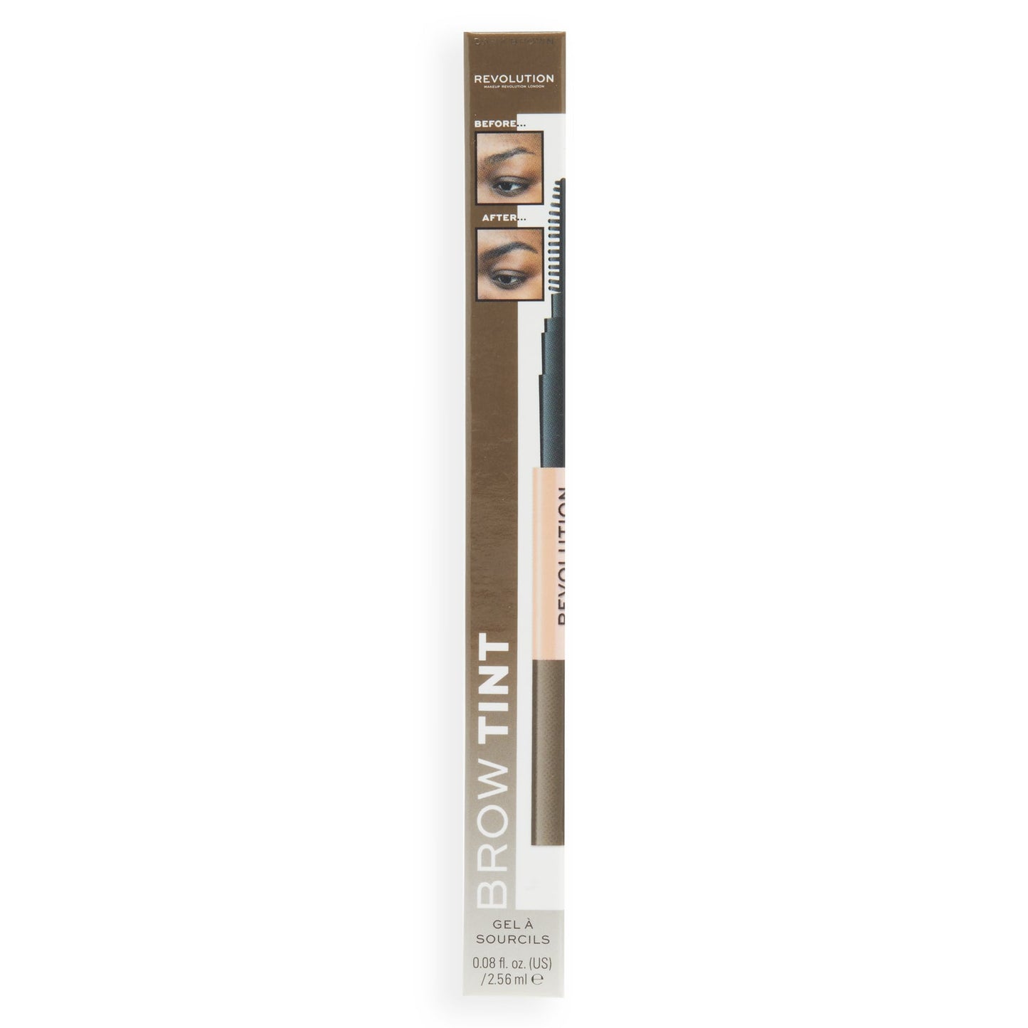 Revolution Colour Adapt Brow Tint Dark Brown 2.56ml Dark Brown|2.56ml