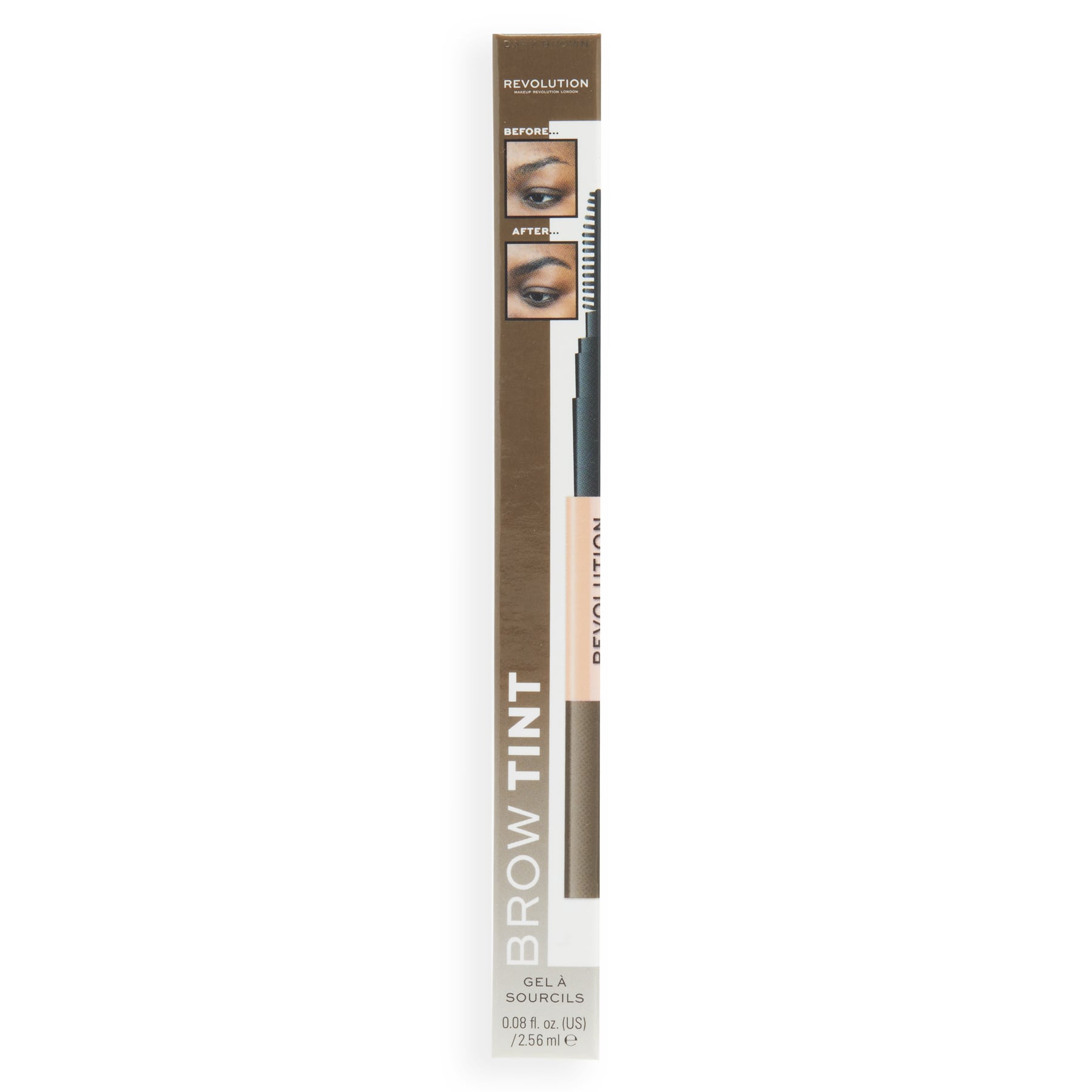 Revolution Colour Adapt Brow Tint Dark Brown 2.56ml Dark Brown|2.56ml