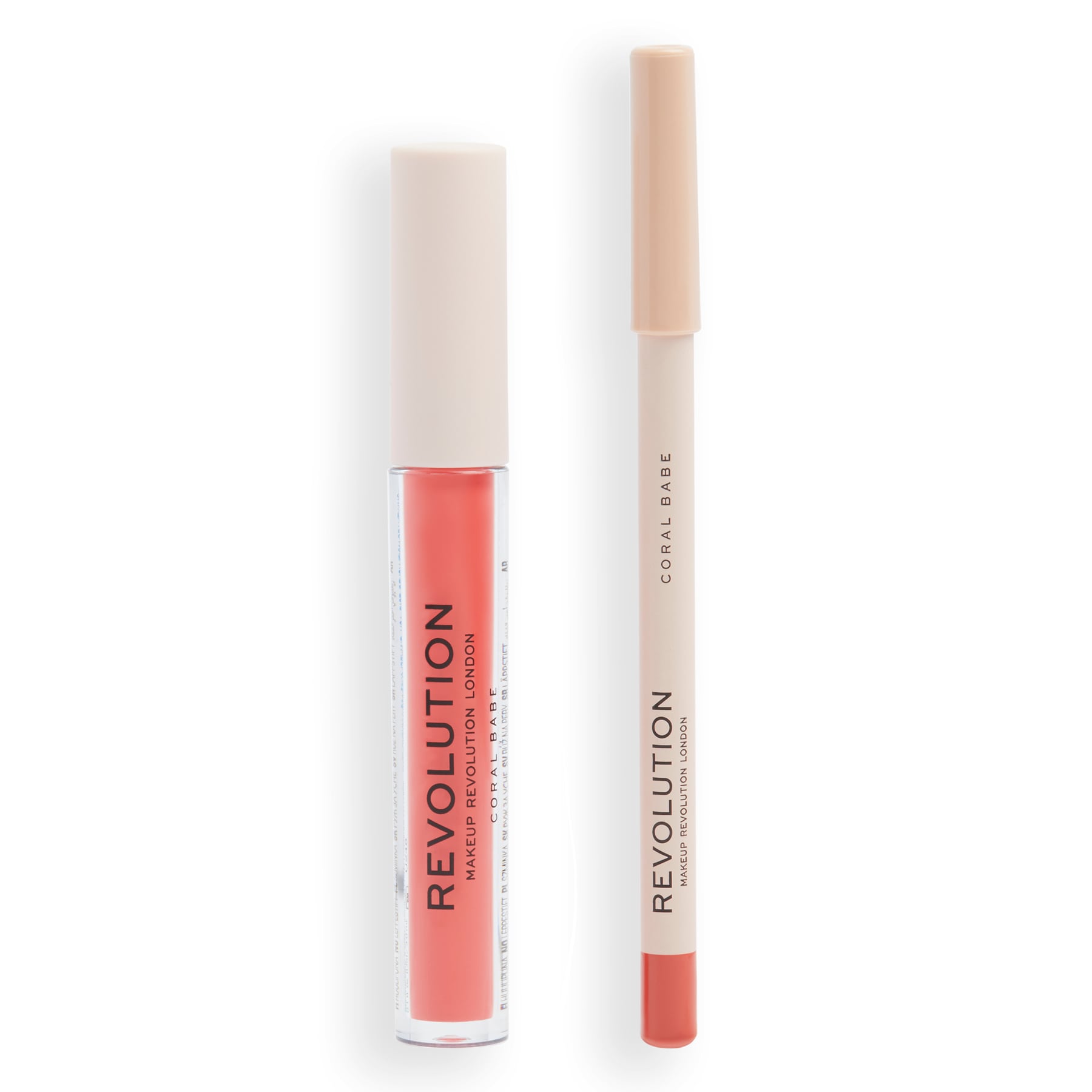 Revolution Revolution Lip Contour Kit Coral Babe Coral Babe|3ml + 0.8g