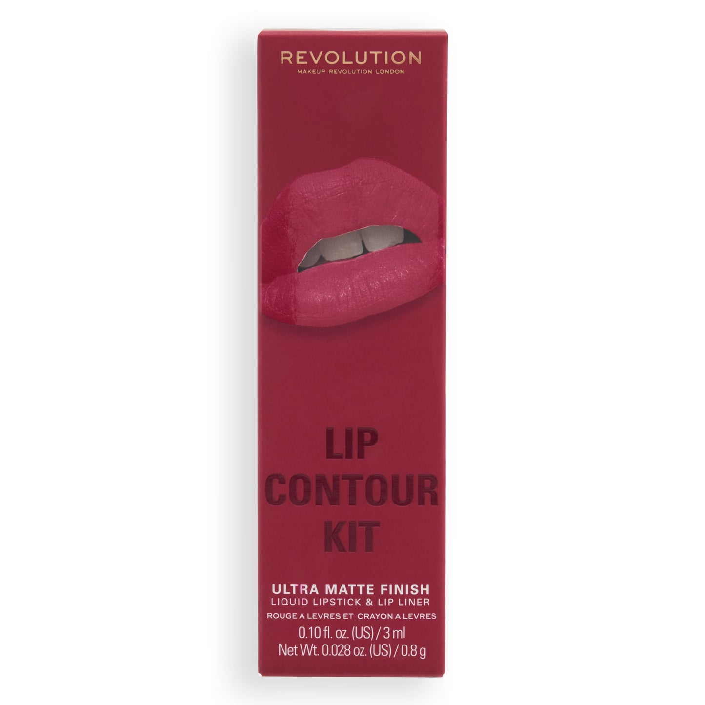 Revolution Revolution Lip Contour Kit Fierce Wine