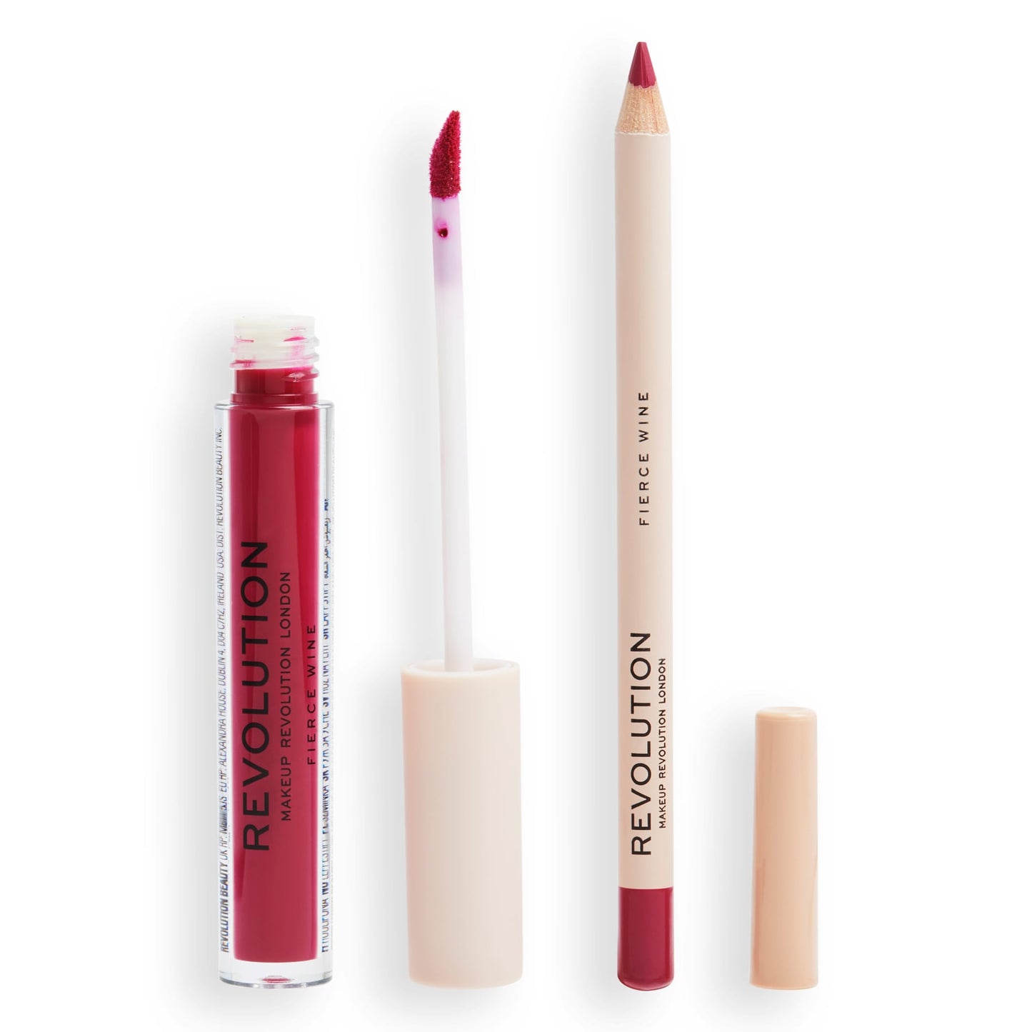 Revolution Revolution Lip Contour Kit Fierce Wine