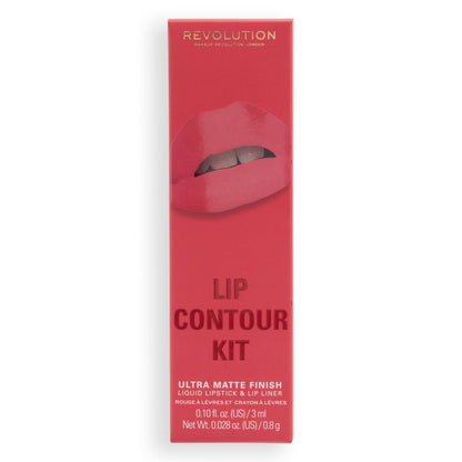 Revolution Revolution Lip Contour Kit Soulful Pink