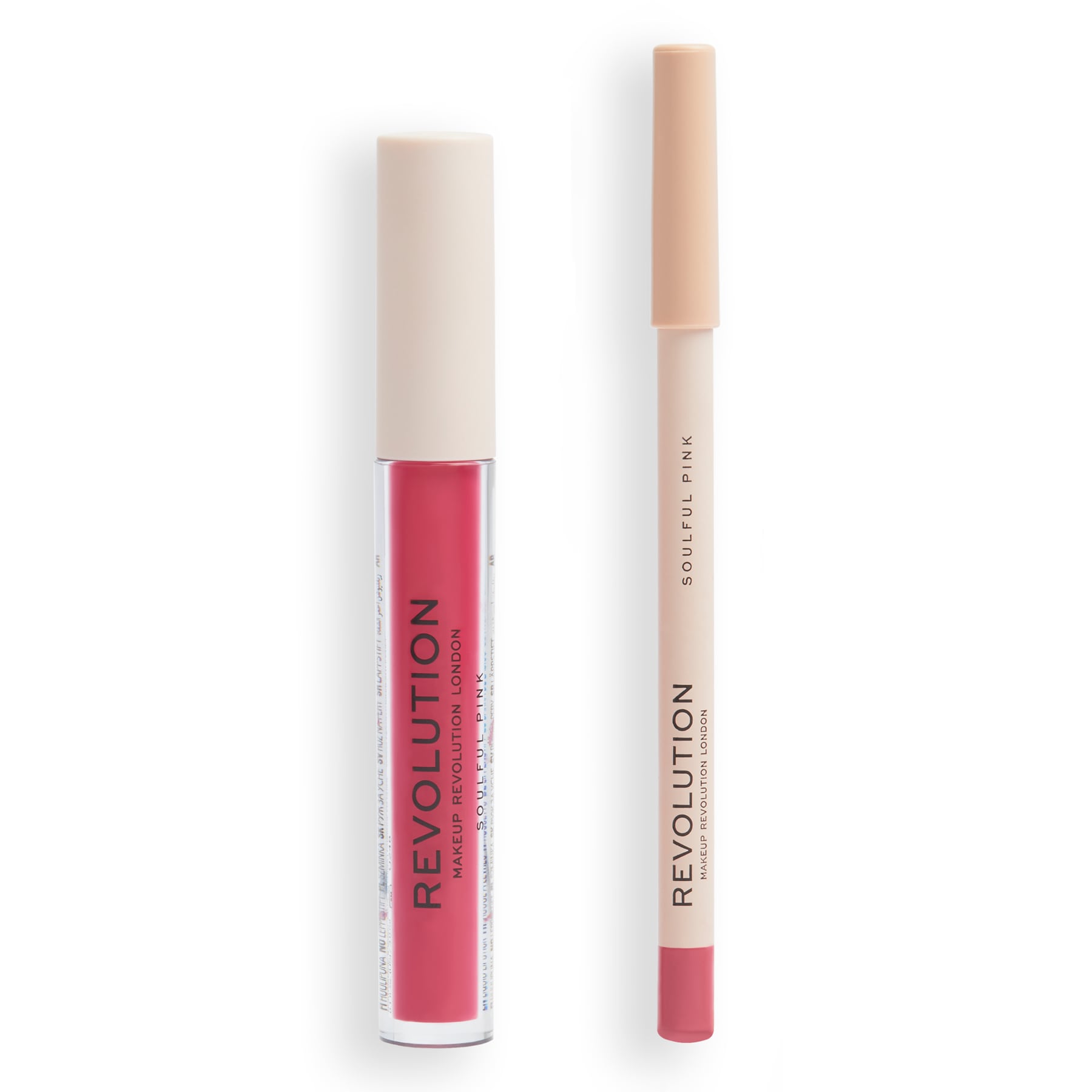 Revolution Revolution Lip Contour Kit Soulful Pink Soulful Pink|3ml + 0.8g