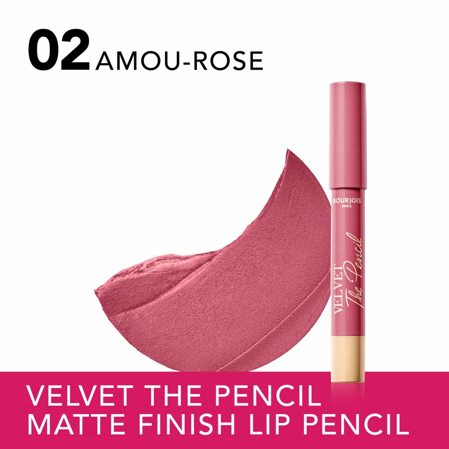 Velvet The Pencil Matte Finish Lipliner 1.8g