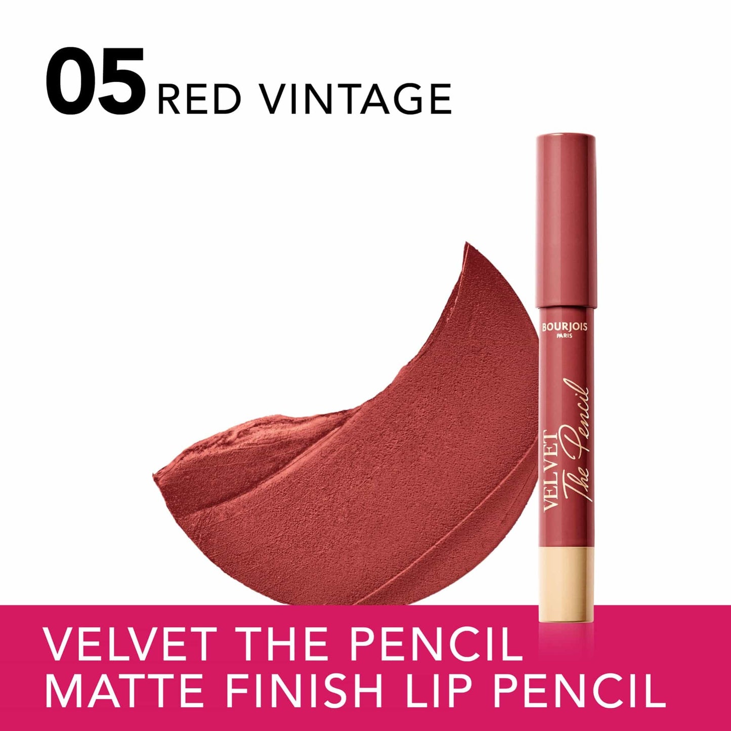 Velvet The Pencil Matte Finish Lipliner 1.8g