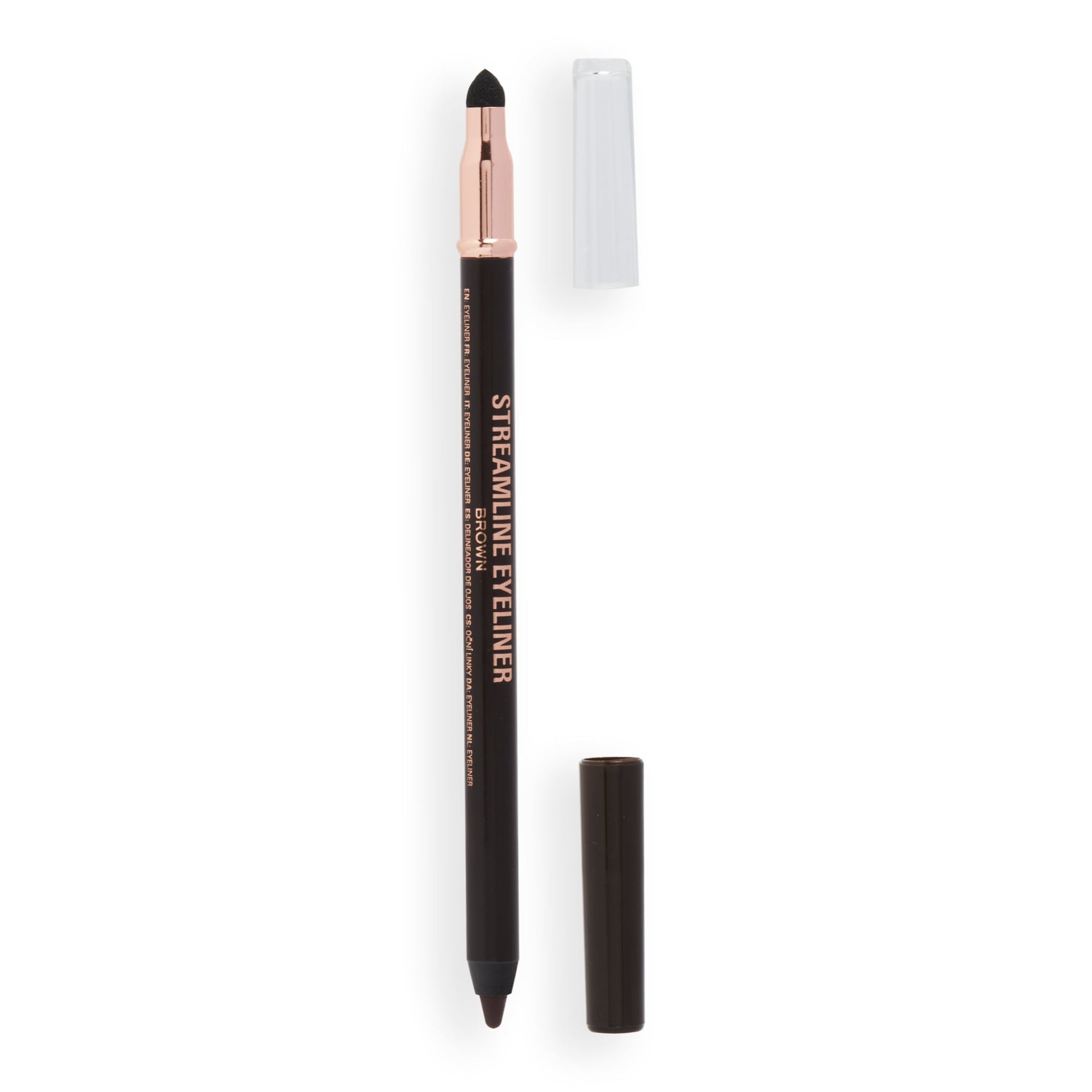 Makeup Revolution Streamline Waterline Eyeliner Pencil Brown|1.3g