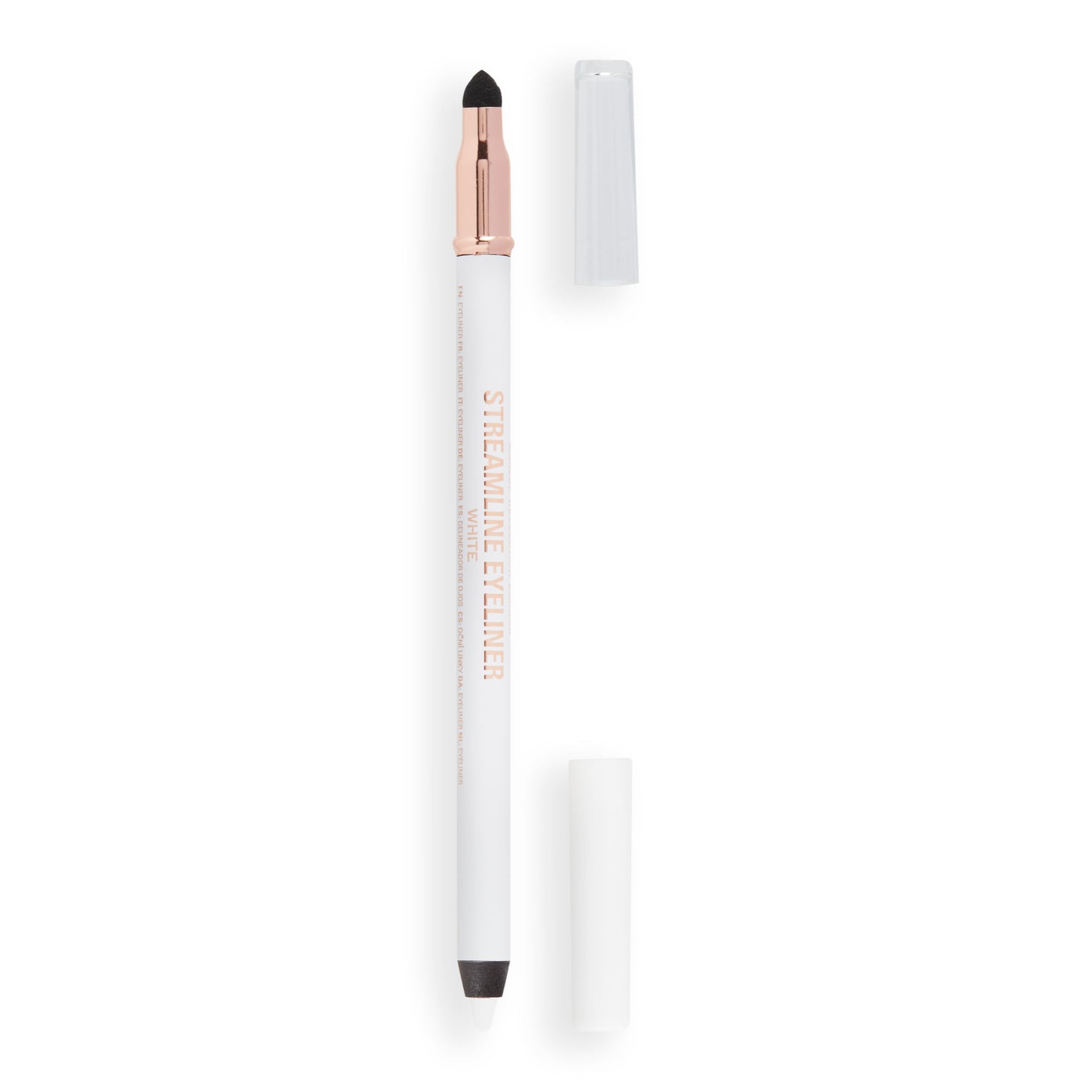 Makeup Revolution Streamline Waterline Eyeliner Pencil White|1.3g