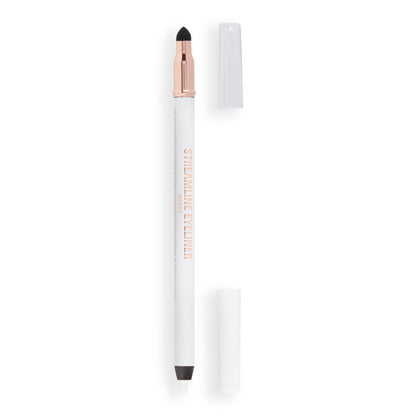 Makeup Revolution Streamline Waterline Eyeliner Pencil White|1.3g