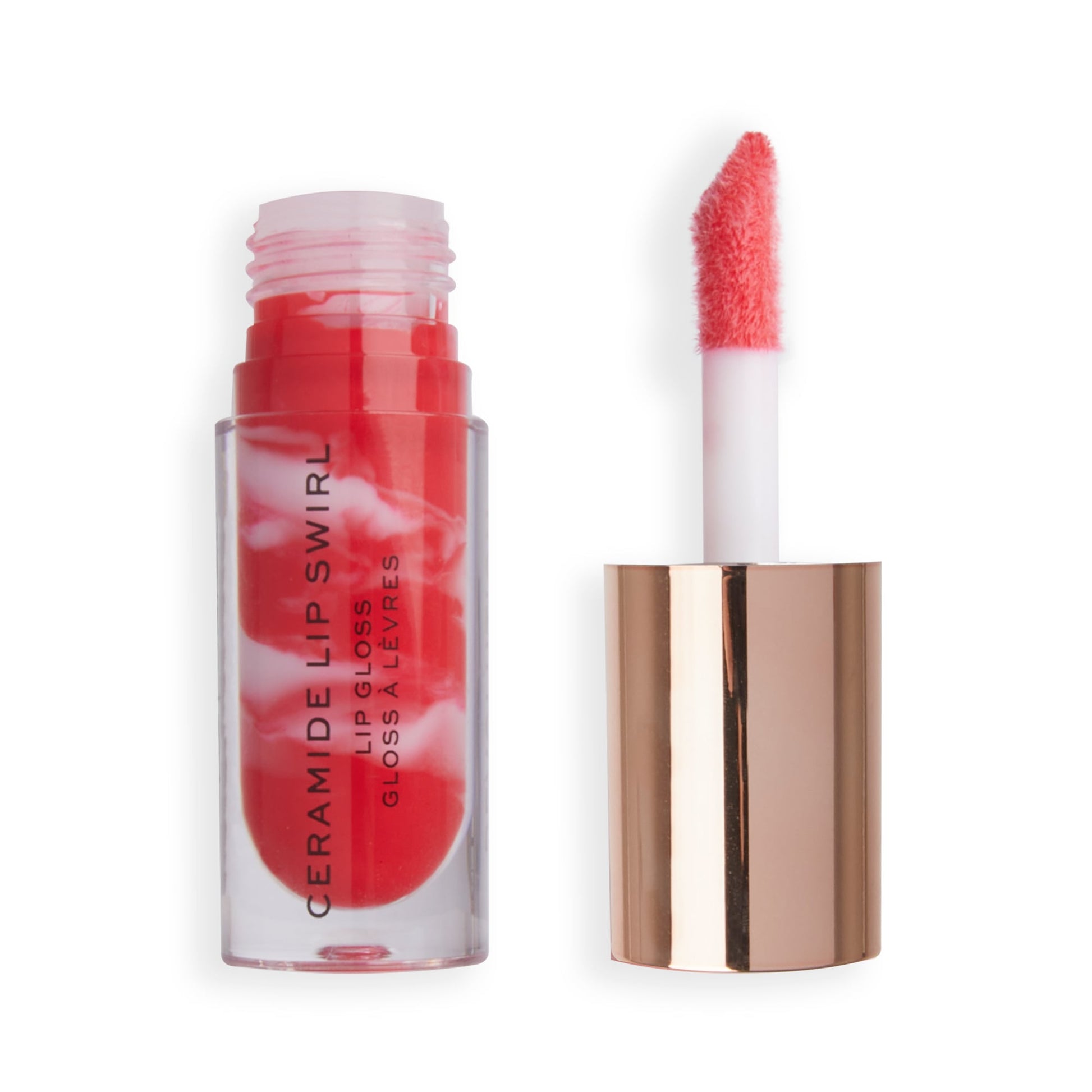 Makeup Revolution Lip Swirl Ceramide Gloss Bitten Red|4.5ml