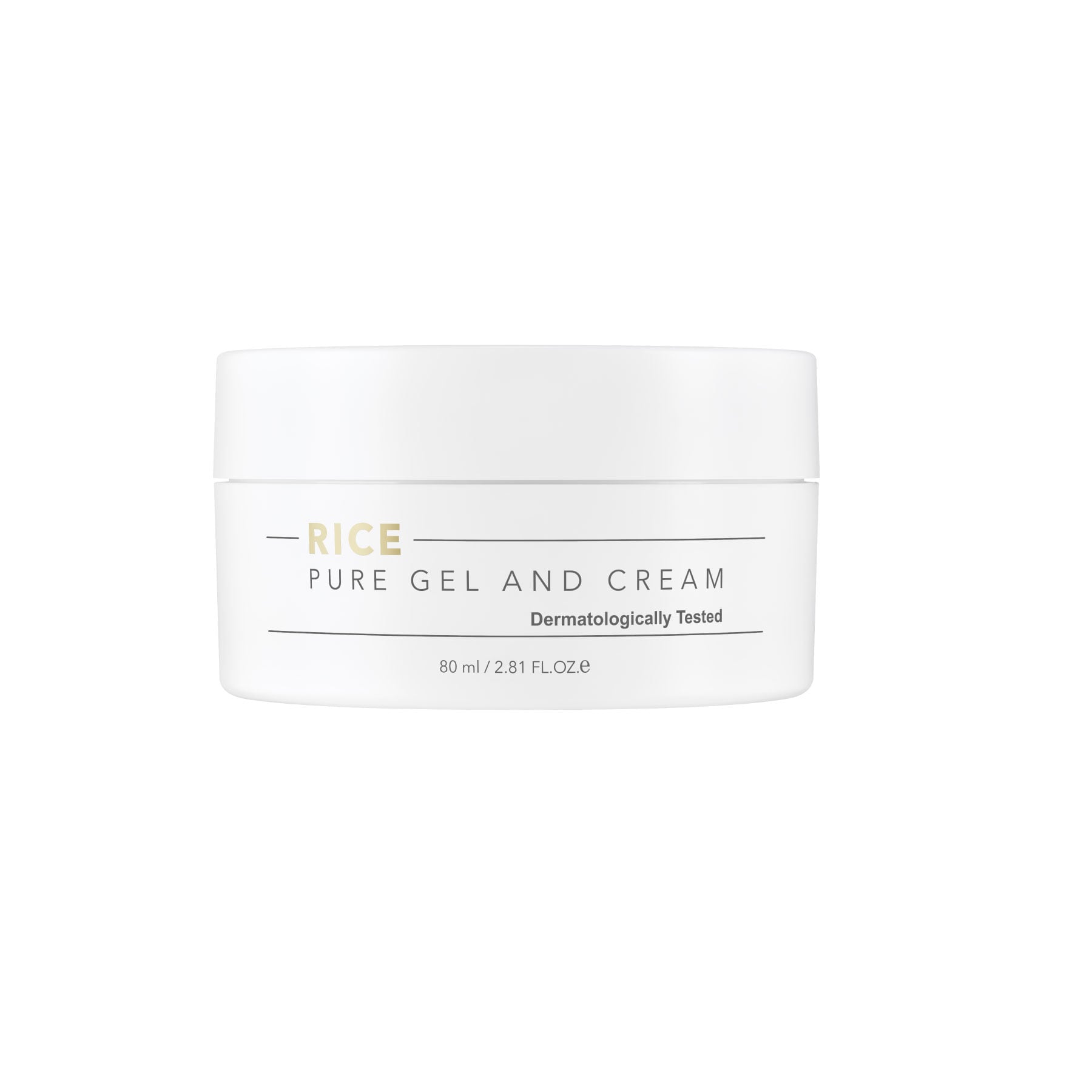 Rice Pure Gel and Cream 80ml 80ml