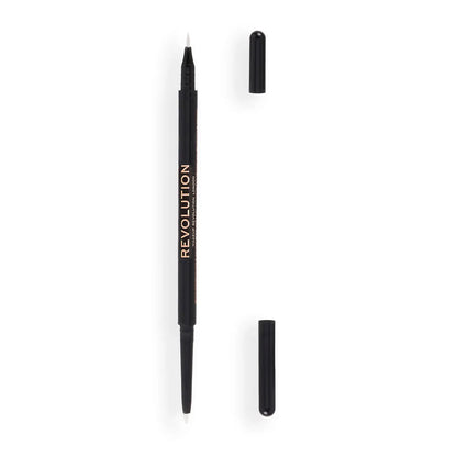 Makeup Revolution Felt & Kohl Eyeliner White|0.25g