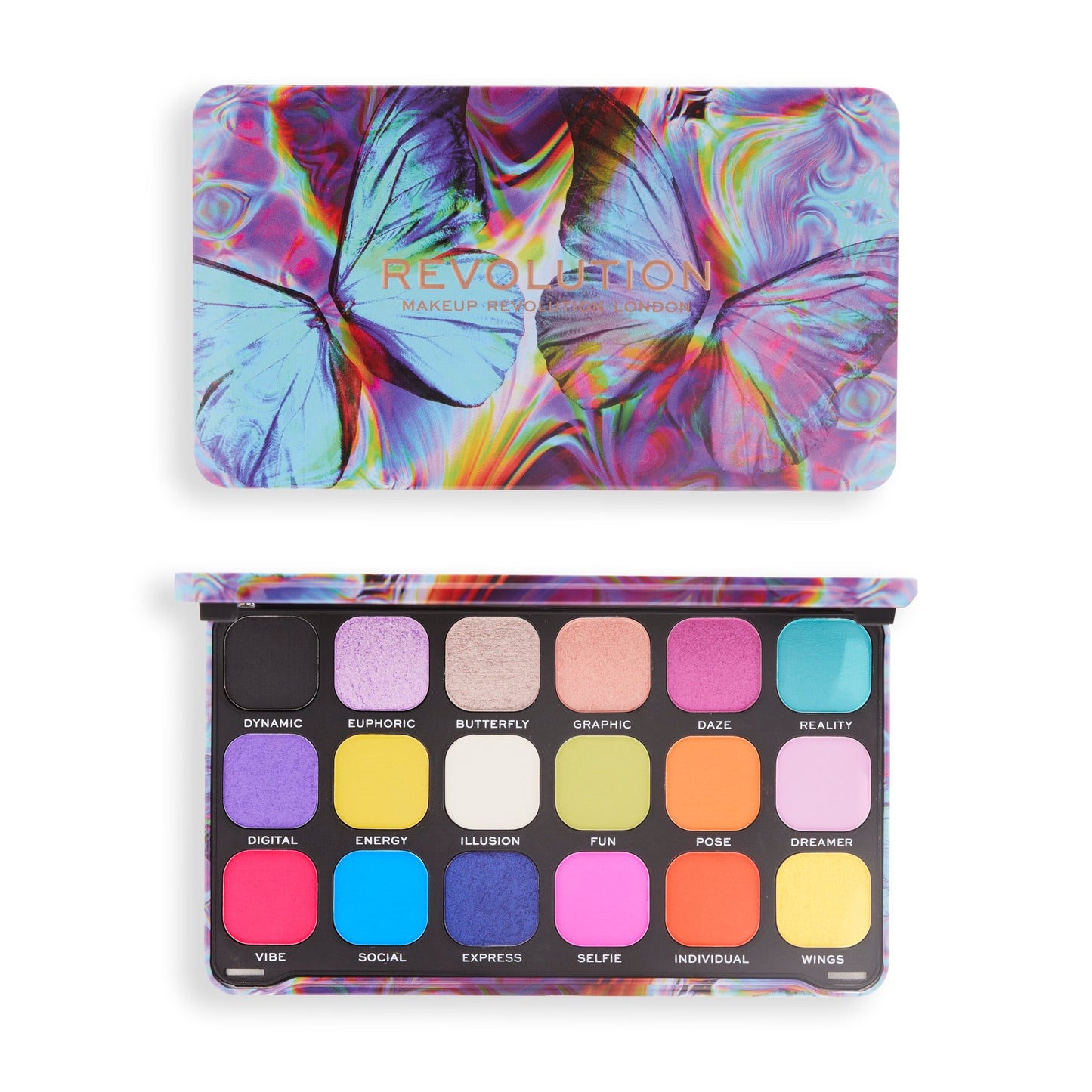 Forever Flawless Eyeshadow Palette - 18 shades Digi Butterfly|15g