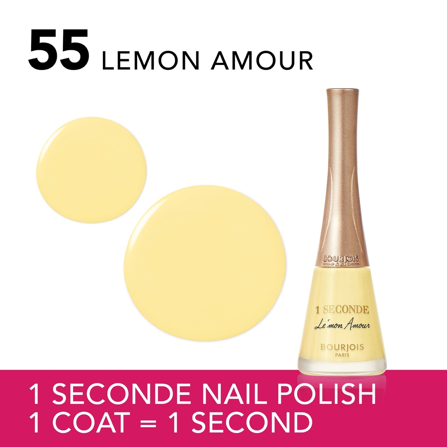 1 Seconde Nail Polish 9ml Le Mon'Amour|9ml