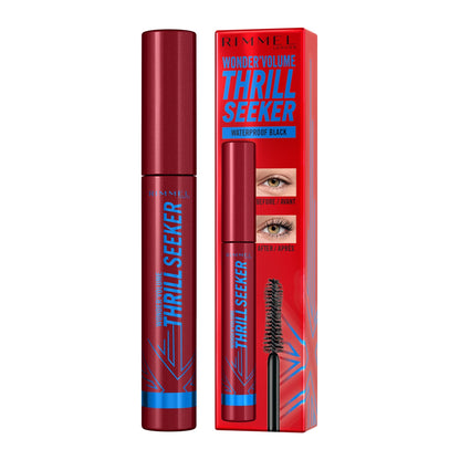 Wonder'Volume Thrill Seeker Waterproof Mascara 001 Black 8ml Black|8ml