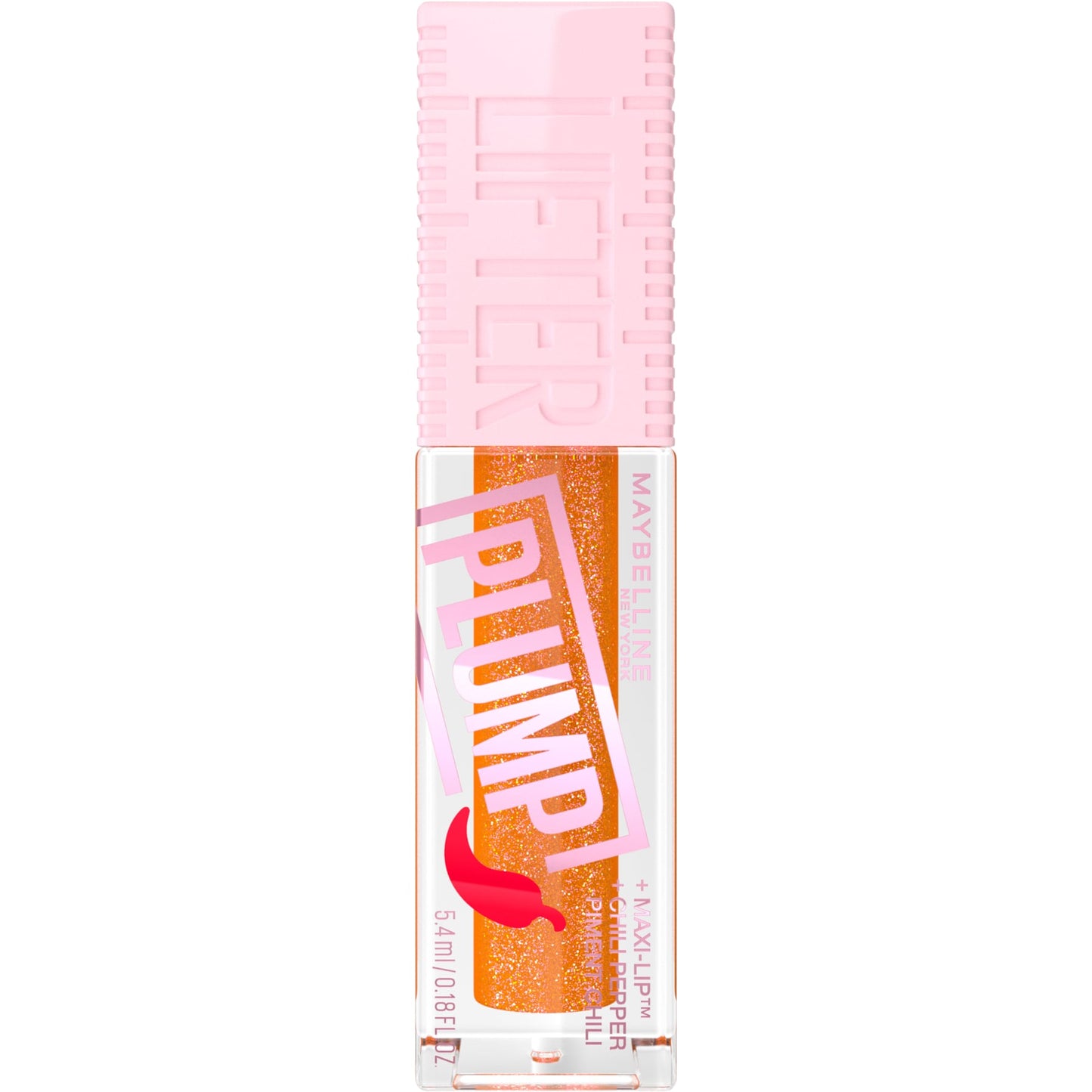 Maybelline Lifter Plump Lip Plumping Gloss with Chilli Pepper Hot Honey