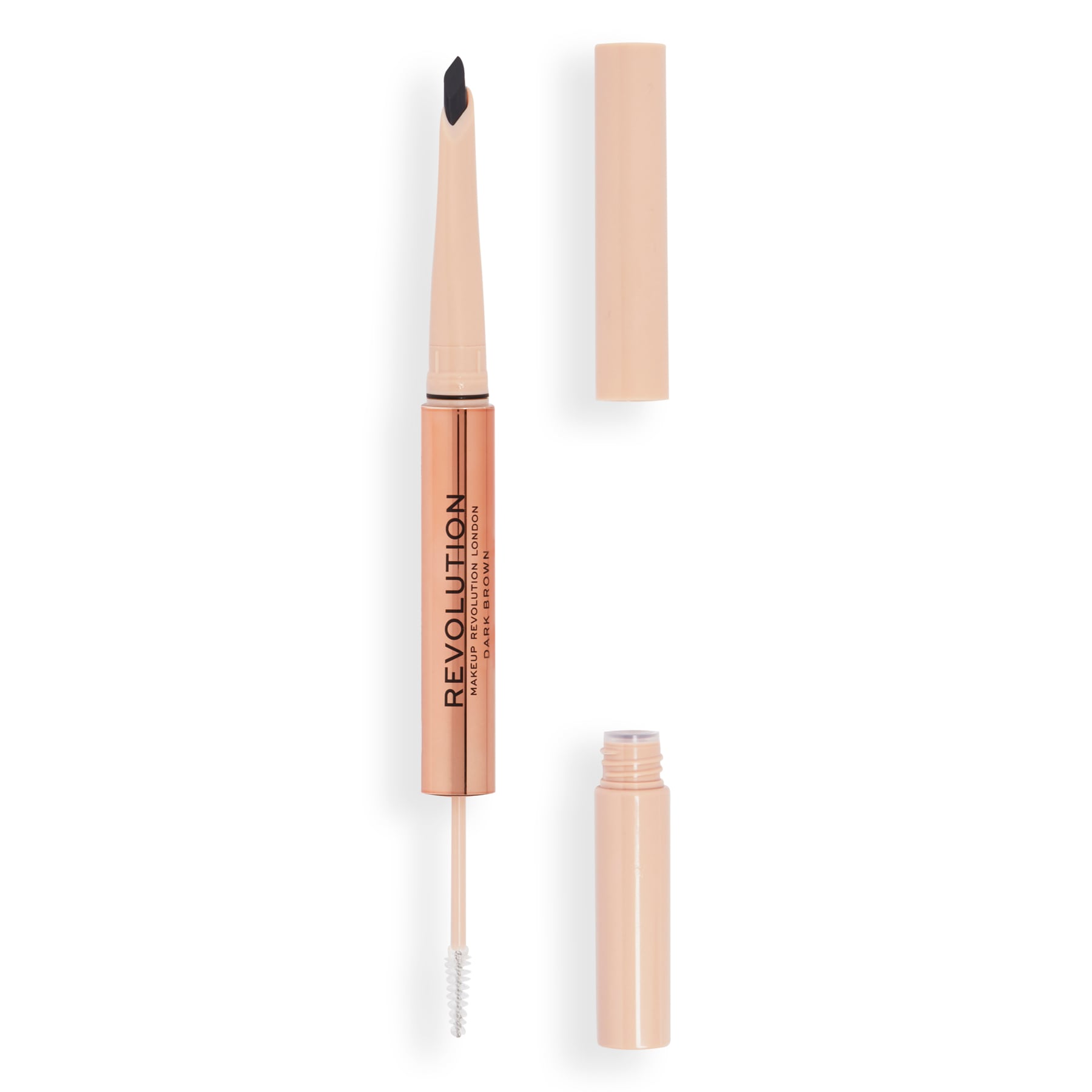 Revolution Fluffy Brow Filter Duo Dark Brown