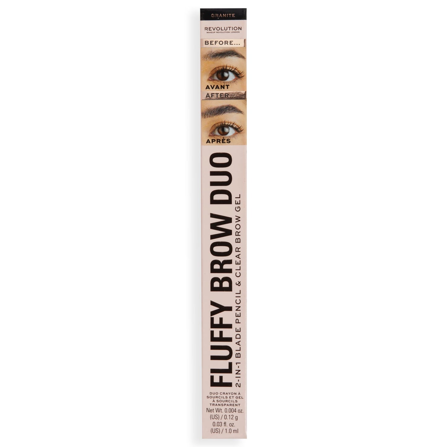 Revolution Fluffy Brow Filter Duo Granite