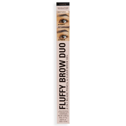 Revolution Fluffy Brow Filter Duo Granite