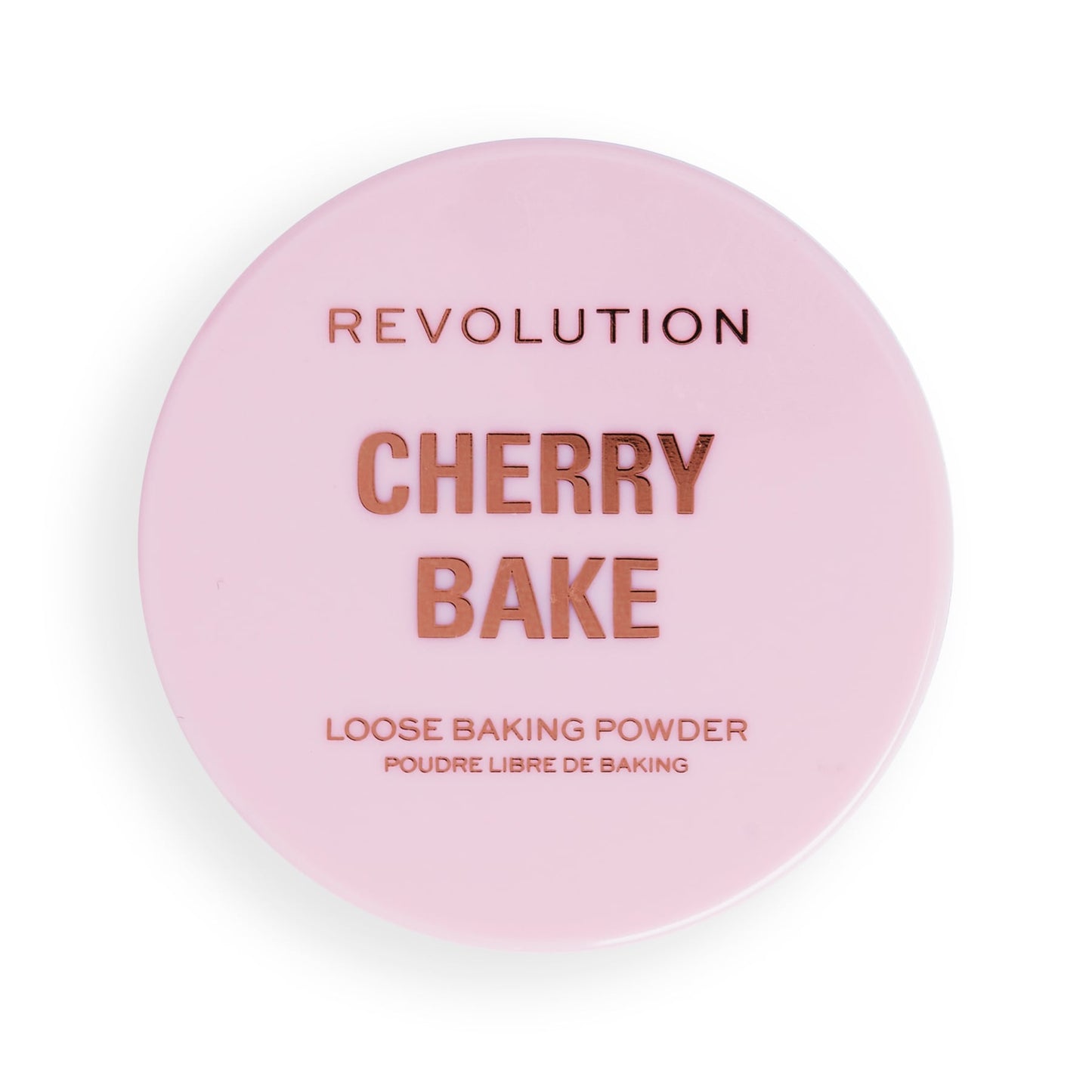 Revolution Y2K Baby Cherry Bake Loose Powder & Puff 1pc