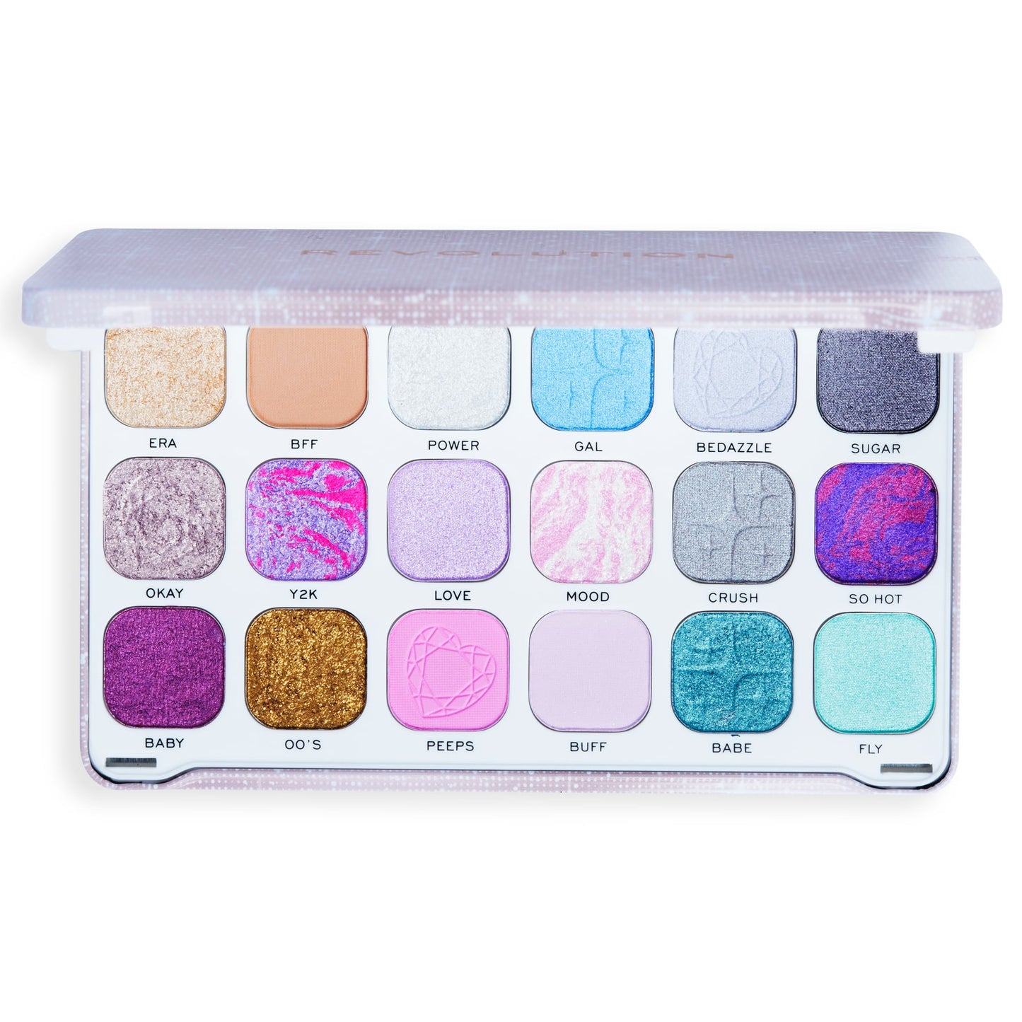 Revolution Y2K Baby Forever Flawless Palette Dreamer - 18 shades 18 shades