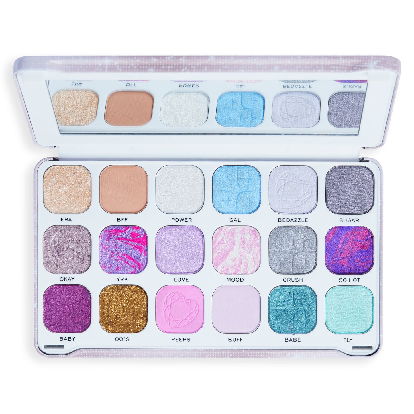 Revolution Y2K Baby Forever Flawless Palette Dreamer - 18 shades 18 shades