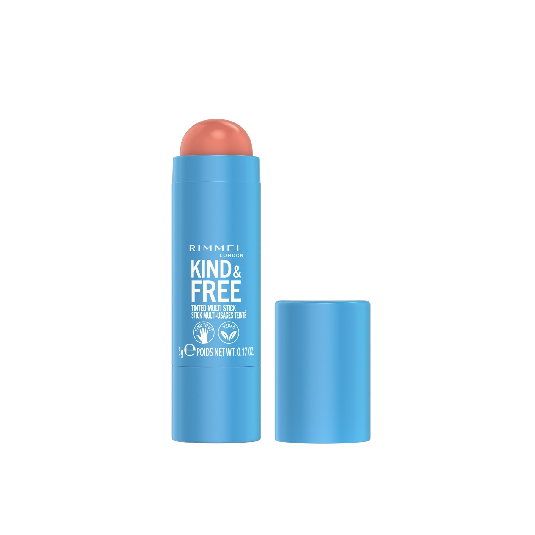 Rimmel London Kind & Free Multi-Stick 5g 002 Peachy Cheeks|24.3g