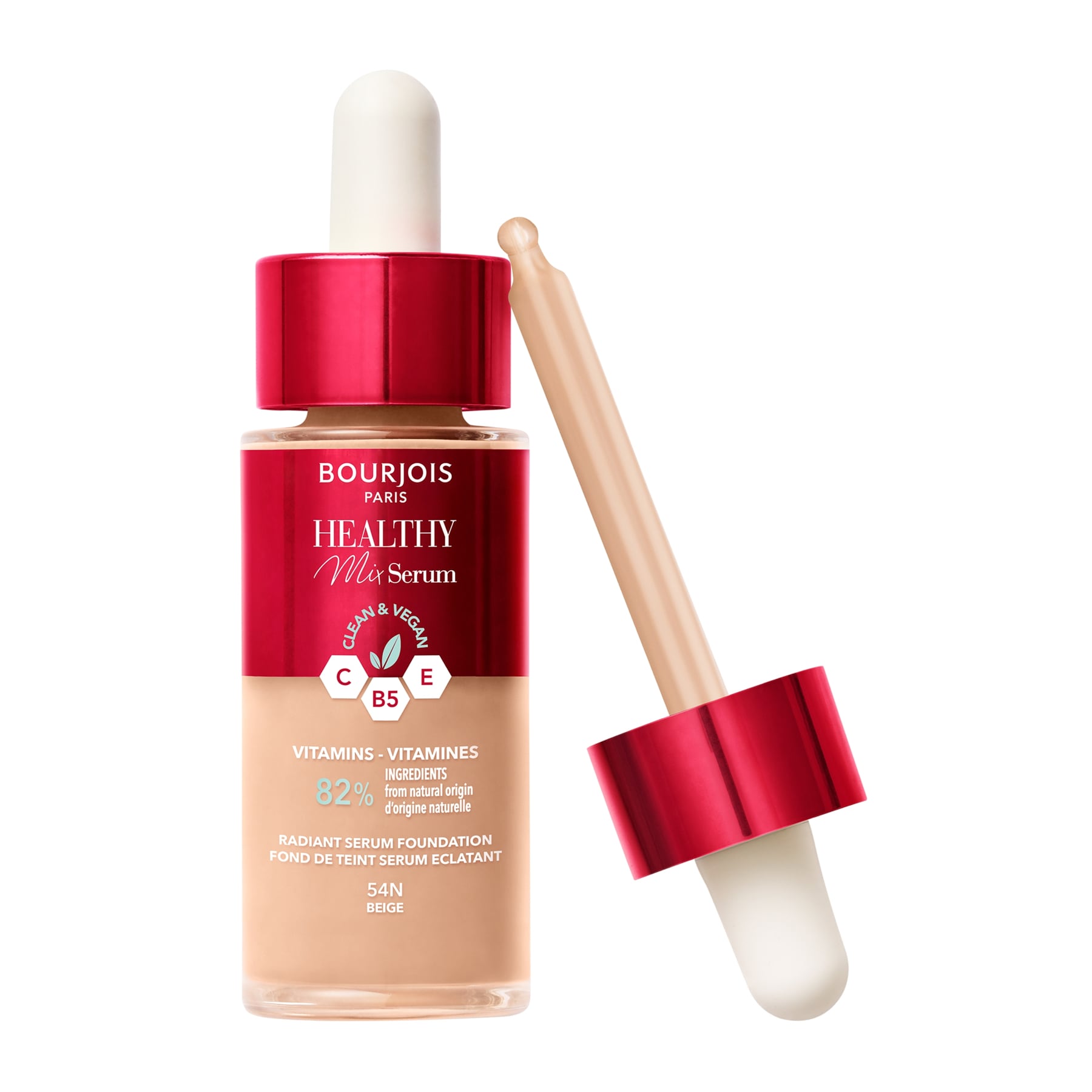 Bourjois Healthy Mix Serum Foundation 30ml 54N Beige|30ml