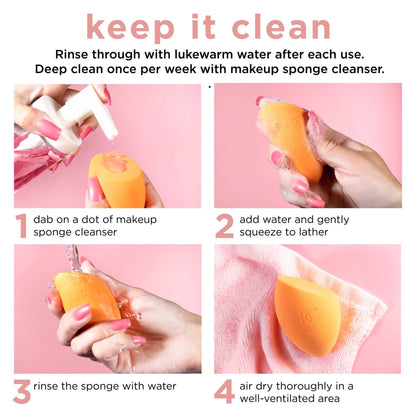 Real Techniques Miracle Complexion Sponge Duo 2pc