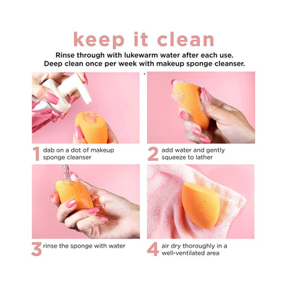 Real Techniques Miracle Complexion Sponge 4pc